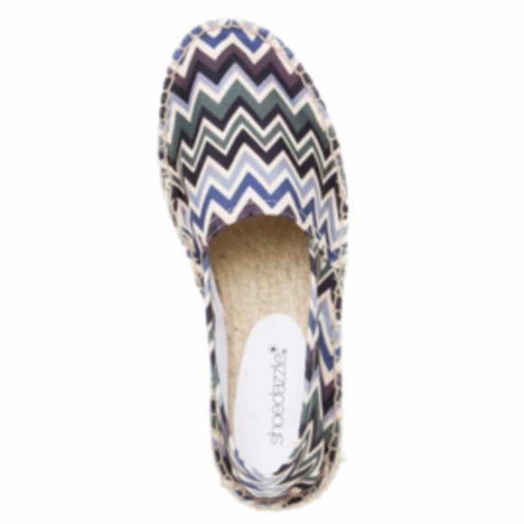 Chevron Canvas Espradrilles