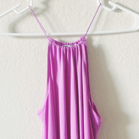 Express Tops - express lilac halter tank top