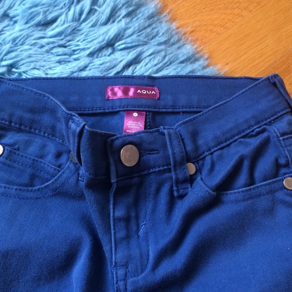 Aqua dark blue pants(not jeans!)