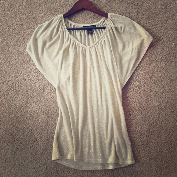 Gold short Sleeve Top - Picture 1 of 3
