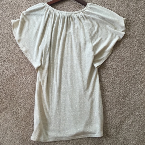Gold short Sleeve Top - Picture 3 of 3