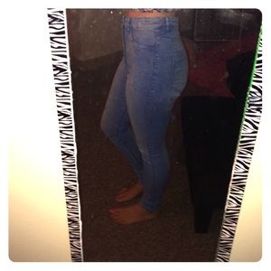 H&M high waisted jeans