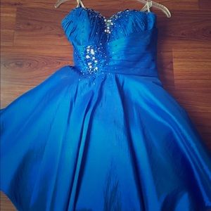 Dreamz blue short flare dress