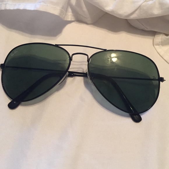 black sunglasses - ray bans