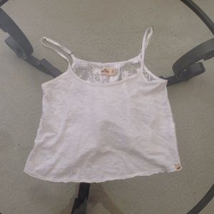 White hollister shirt