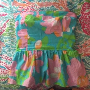 Lilly Pulitzer Peplum Top