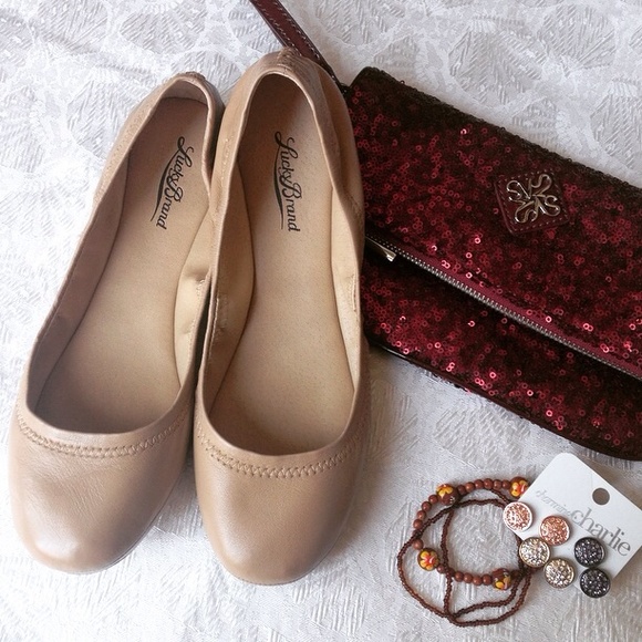 Lucky Brand Emmie Nude Flats