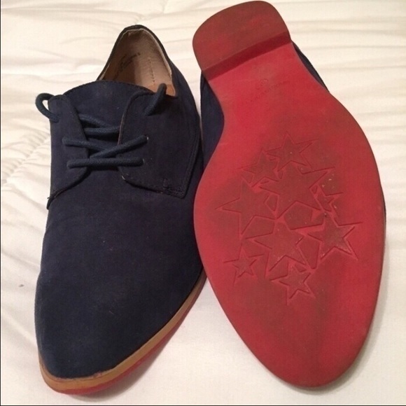 Blue & Pink Vintage Oxfords - Picture 4 of 4