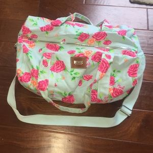 Victoria's Secret pink duffle bag