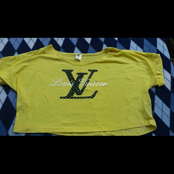 Louis Vuitton Yellow T shirt