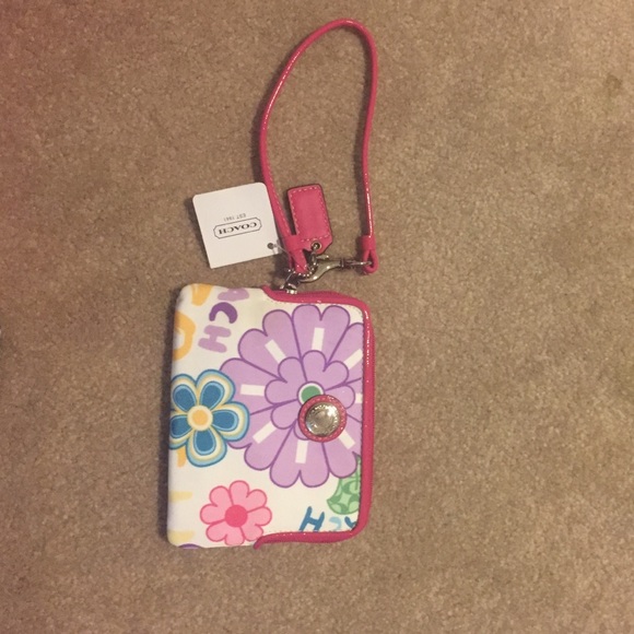 Authentic coach wallet