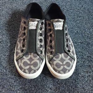 Coach slip ons