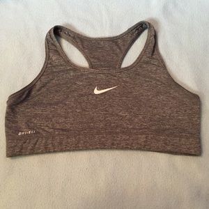 Heather Grey Nike Sports Bra