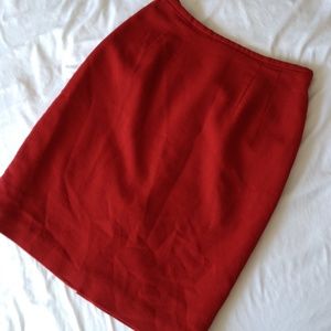 ❤️Vintage Red Pencil Skirt❤️