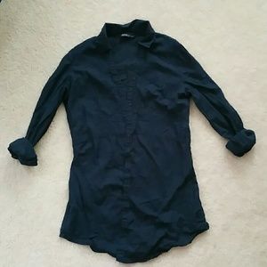 Navy blue blouse