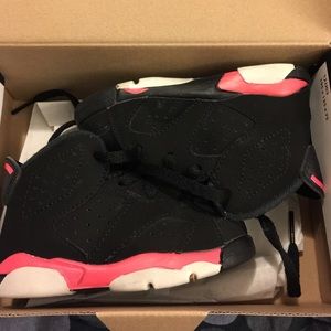 Retro 6's toddlers size 5c