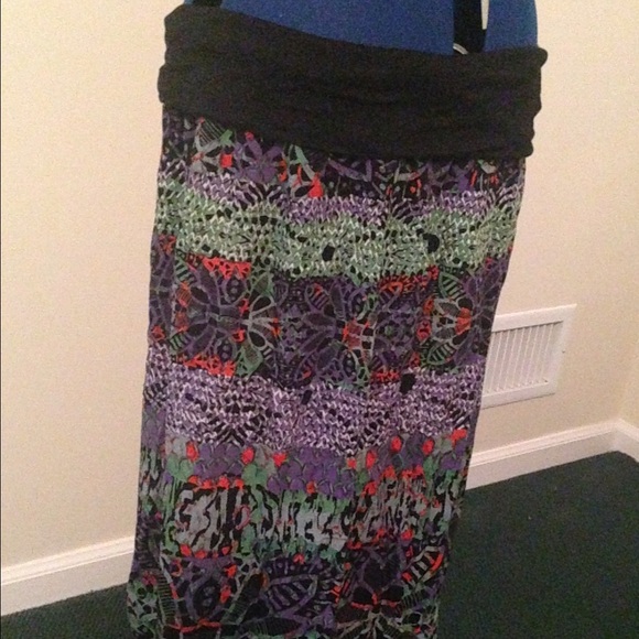 Tribal maxi dress