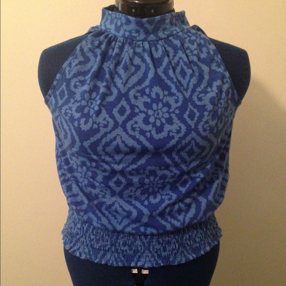 High neck tribal shirt