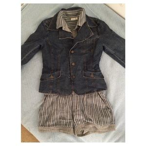 DKNY Jean Jacket Blazer