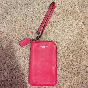 Coach wristlet