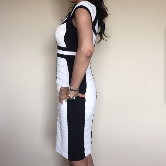 Jax Black and Cream Dress - Picture 2 of 3