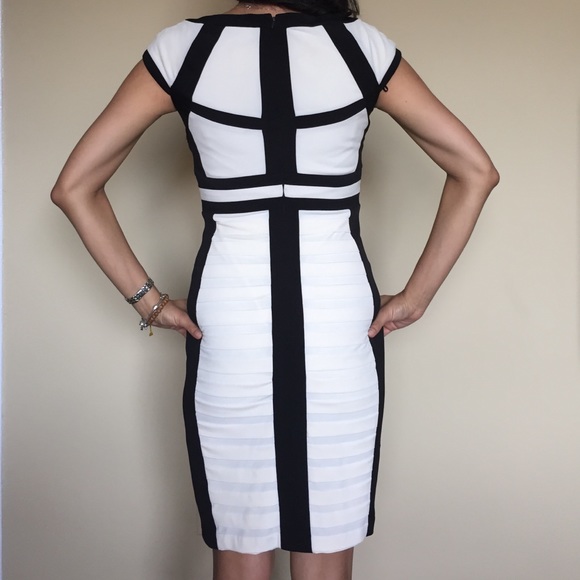 Jax Black and Cream Dress - Picture 3 of 3