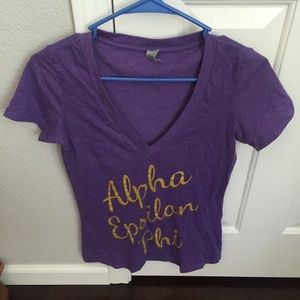 Alpha Epsilon Phi sorority T-shirt