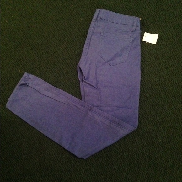 periwinkle coloured jeans