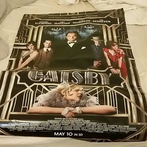 Great gatsby poster