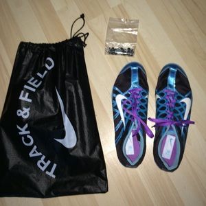 Nike sprinting spikes!