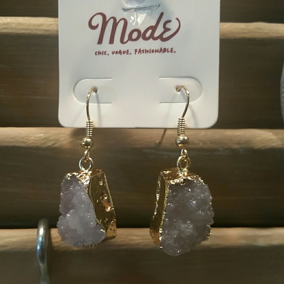 Druzy Earrings
