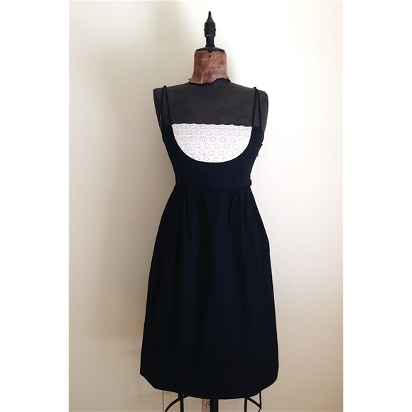 Anthropologie Tuxedo dress