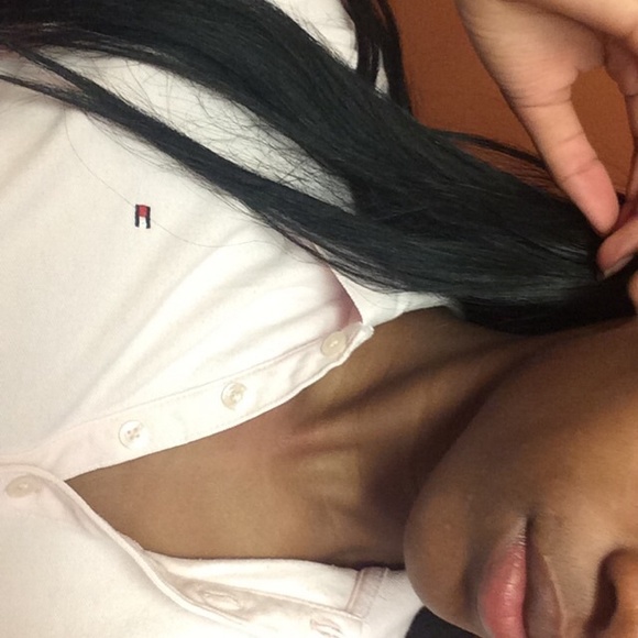 Tommy Hilfiger Light Pink Polo Button Up