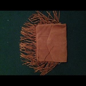 Fringe purse/tablet case