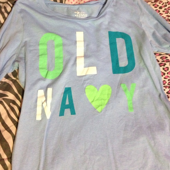 A long sleeve old navy shirt