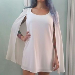 Nasty Gal Catherine Cape dress