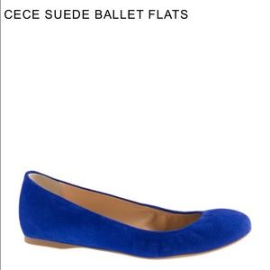 BNIB J.Crew Cece Suede Ballet Flats size 6.5