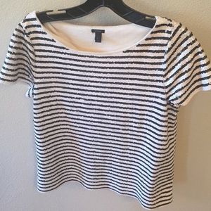 J Crew Sequin Tee