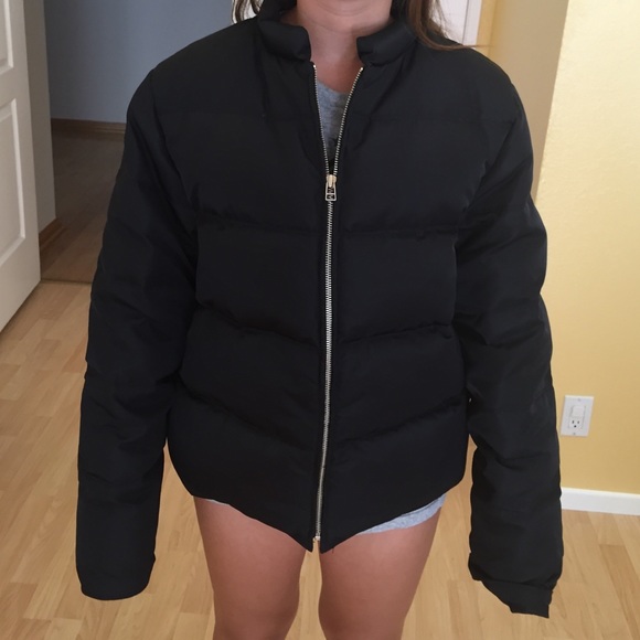 J. Crew Jackets & Blazers - Warm down JCrew black jacket.