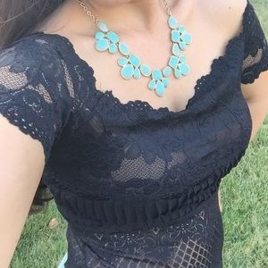 Bebe Lace Top