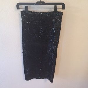 Asos Sequin Pencil Skirt