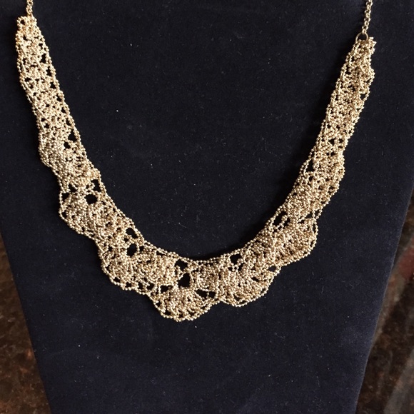 Handcrafted statement necklace