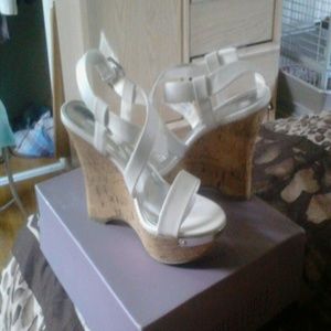 New Jennifer Lopez sexy white sandals