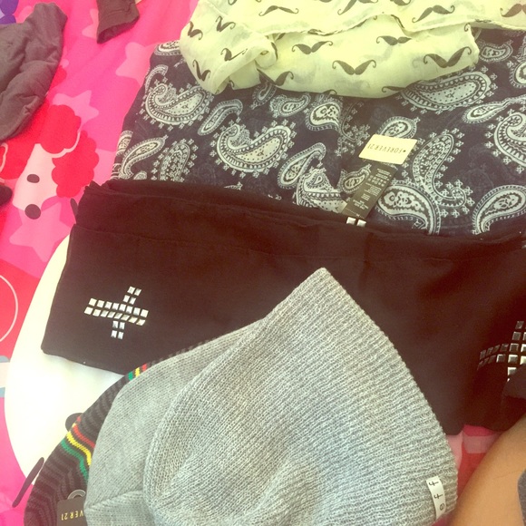 Scarf and beanie set