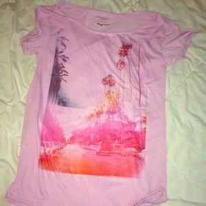 Purple American tshirt