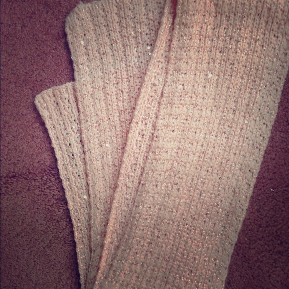 Light pink scarf