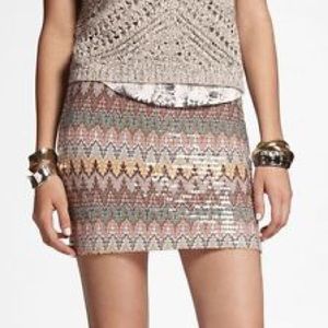 🎉HP🎉 Express Embroidered Skirt