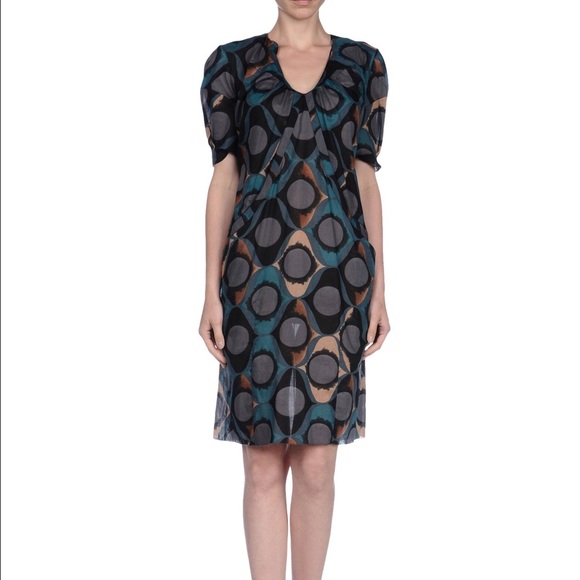 Marni Dresses & Skirts - Marni Grey Green Cotton Sheath Dress 46/10 NWT