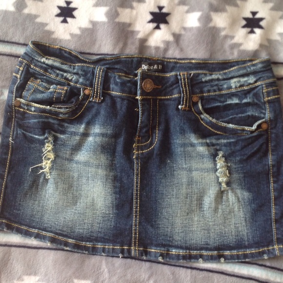 Dolce & B Jean skirt