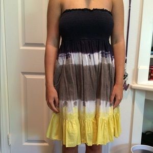 Multi Colored Tie Dye Sundress